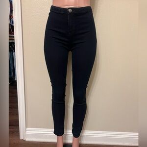 Blue Spice High Rise Women's Jeans in Dark Blue. Size 5. Excellent Stretch.